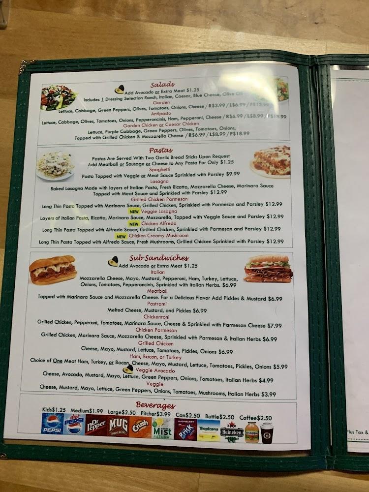 399 Pizza Co. Menu image 3